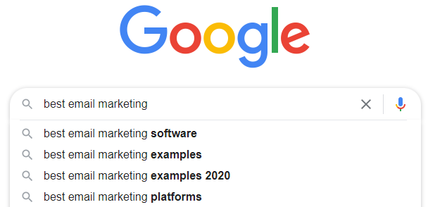 melhor software de email marketing pesquisa google